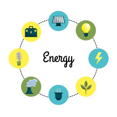 çevre düğmeleri simgeleri bakım gezegen, vektör illüstrasyon