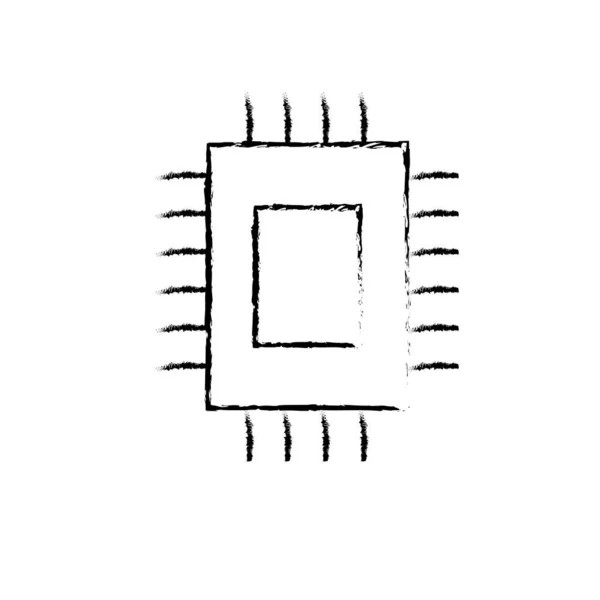 Figura Circuito Dados Tecnologia Para Centralizar Servidor Vetor Ilustração — Vetor de Stock