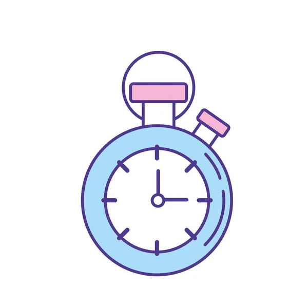 Chronometer Kennen Meter Tijd Vectorillustratie — Stockvector