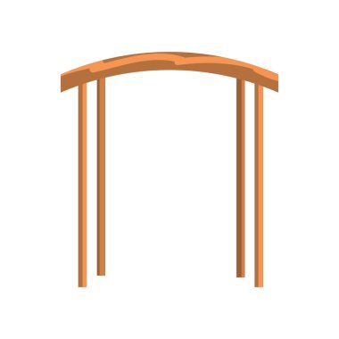 ark dekoratif tasarım için özel kutlamak vektör çizim