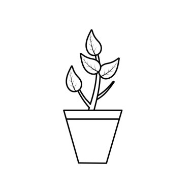 satır doğal bitki yaprakları ve ekoloji bakım vektör çizim ile