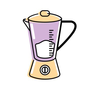 Blender teknoloji mutfak gereçler nesne vektör çizim