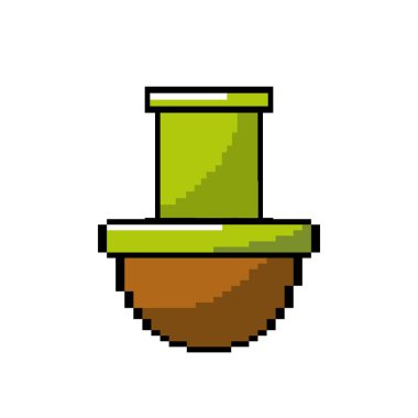 konsol oyun vektör çizim için video oyun platformu tüp