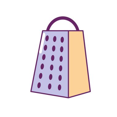 Rende mutfak kap nesnesine mutfağı vektör çizim