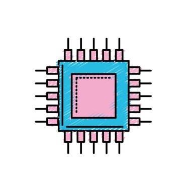 pil teknolojisi enerji bağlantısı ve jeneratör vektör çizim ile