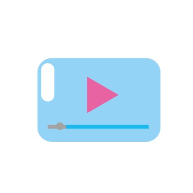 video dijital oyun medya ekran vektör çizim