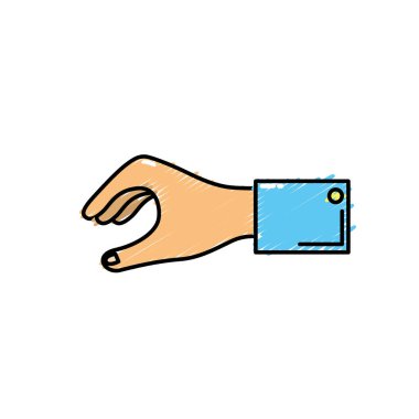 adam el iş anlaşması simge vektör tasarlamak için