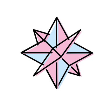 Coğrafya macera yön vektör çizim için pusula sembol