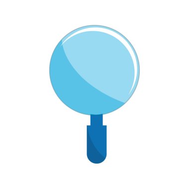 Büyüteç aracı arama ve okuma, vektör çizim