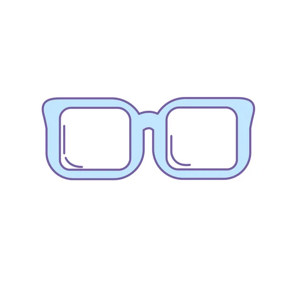 Optical Glasses Can See Better Vector Illustration — Stock Vector