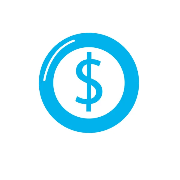 Silhouet Munt Digitale Geld Aan Video Game Console Vectorillustratie — Stockvector