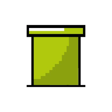 konsol oyun vektör çizim için video oyun platformu tüp