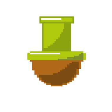 konsol oyun vektör çizim için video oyun platformu tüp