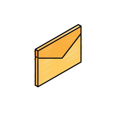 İnsanlar vektör çizim ile iletişim e-posta iletisi