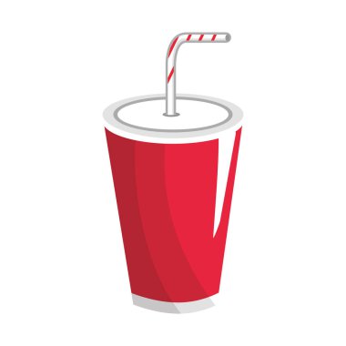 lezzetli soda içki içecek, vektör çizim tasarım