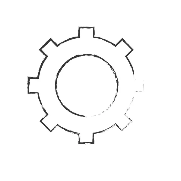 Figura Tecnologia Web Ferramentas Símbolo Ícone Vetor Ilustração — Vetor de Stock