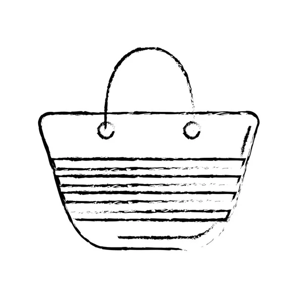 ビーチのベクトル図である図ファッション財布 — ストックベクタ