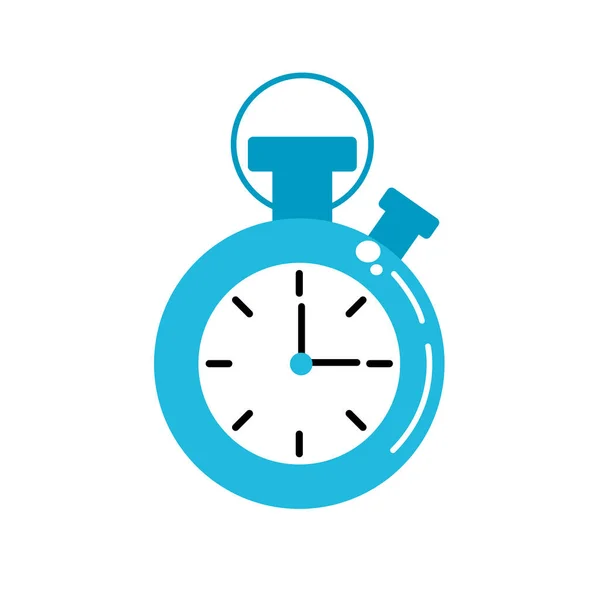 Chronometer Know Meter Time Vector Illustration — стоковый вектор