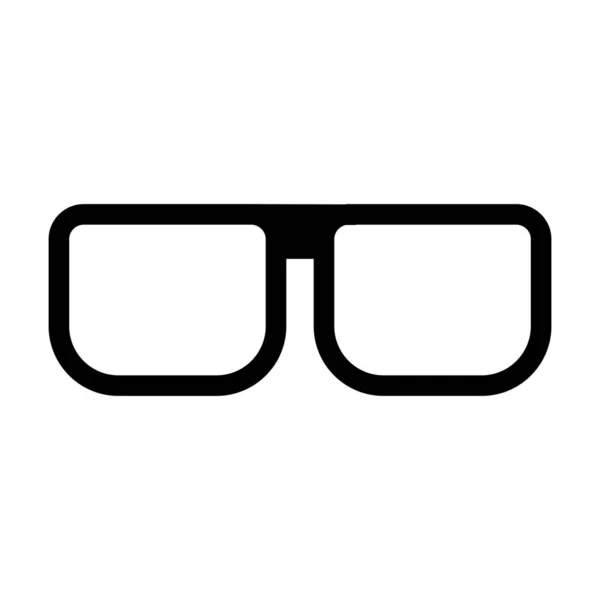 Bonito Accesorio Gafas Para Ver Ilustración Vectorial — Archivo Imágenes Vectoriales