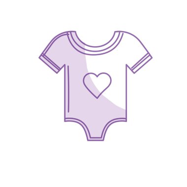 vektör illüstrasyon uyku için kullanılan siluet bebek giysileri