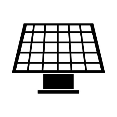 bakım ekoloji ve planet, vektör çizim için kontur güneş enerjisi