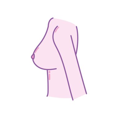 tıbbi tedavi vektör çizim meme kanser önleme