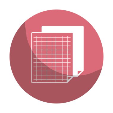 Eğitim ve etkinlikler yazmak, illüstrasyon vektör için etiket kılavuz sayfası