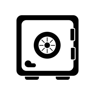 özel bir şey, vektör çizim güvenliğinin yakın kontur kasa