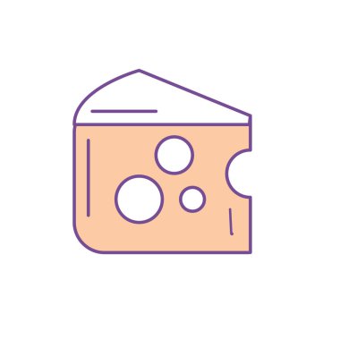 lezzetli peynir gıda besin vektör çizim ile