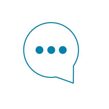 siluet sohbet kabarcık iletişim notlar mesaj vektör çizim