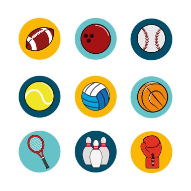 spor oyun arka plan kutsal kişilerin resmi, vektör çizim tasarım