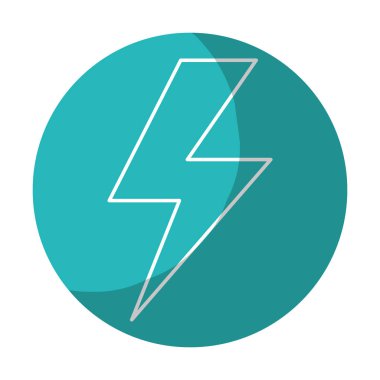 etiket enerji sembolü bakım ortamına, vektör çizim