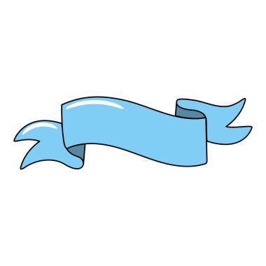 Sanat şerit dekorasyon tasarım öğesi vektör çizim