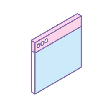 pencere Web sitesi teknoloji şeyler vektör çizim aramak için