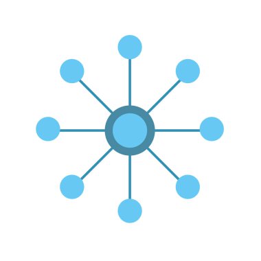 devre veri teknoloji merkezi sunucu vektör çizim için