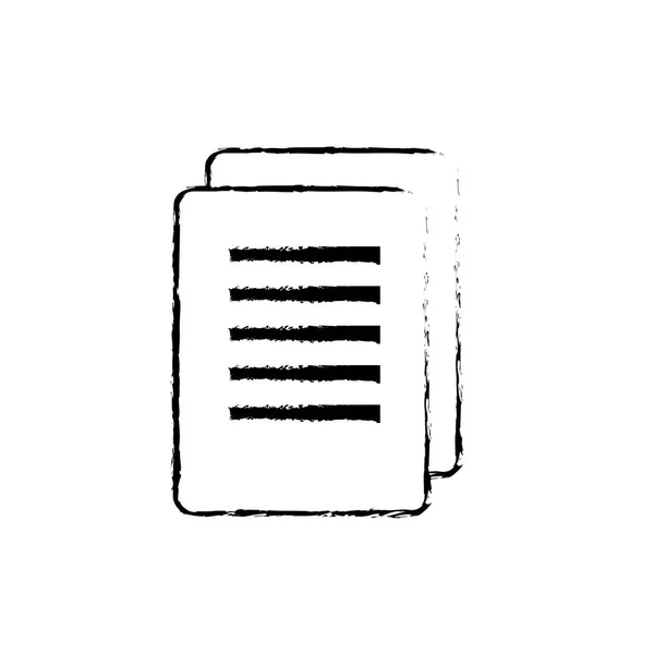 Рисунок Векторной Иллюстрации Бизнес Документов Заказов — стоковый вектор