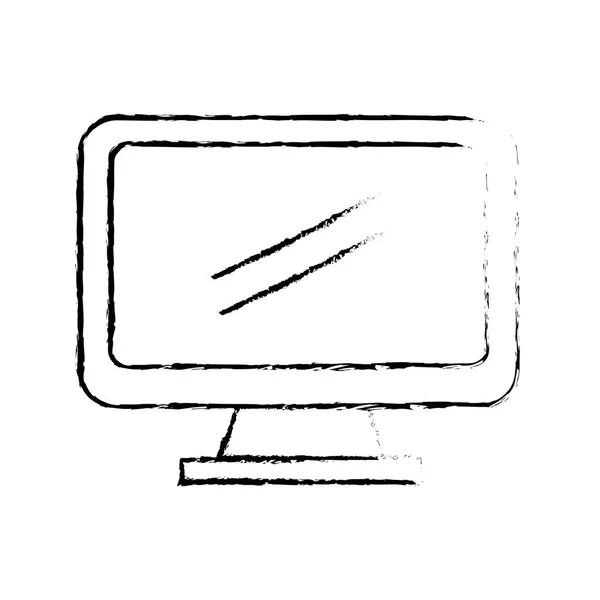 Рисунок Компьютерной Электронной Технологии Векторной Иллюстрацией Базы Данных — стоковый вектор