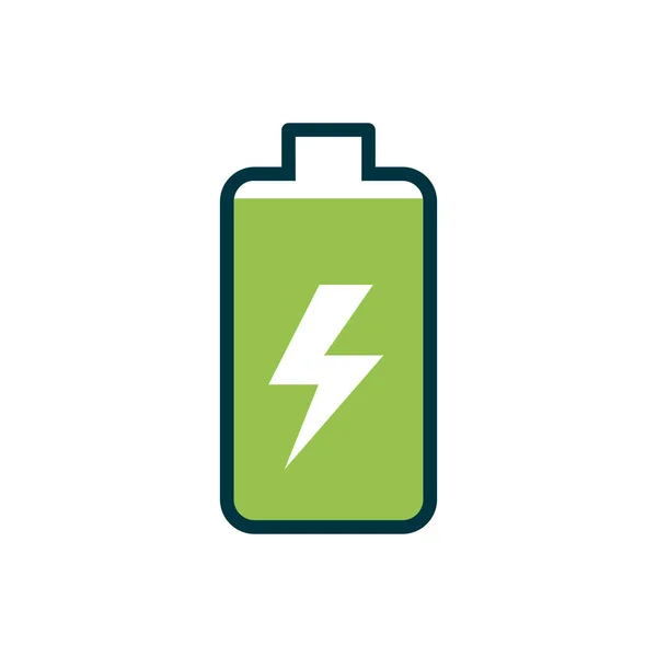 电池功率电动数字充电 矢量插图 — 图库矢量图片