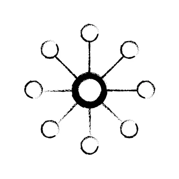Σχήμα Τεχνολογία Δεδομένων Κύκλωμα Κέντρο Διακομιστή Διανυσματική Εικόνα — Διανυσματικό Αρχείο