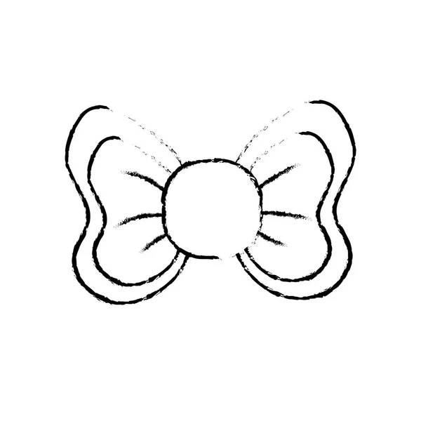 图可爱的里本弓装饰设计向量插图 — 图库矢量图片