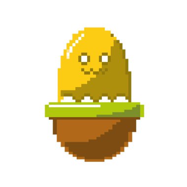 video oyun platformu konsol vektör çizim sanal karakter