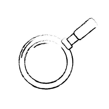 figure metalic skillet pan kitchen utensil vector illustration