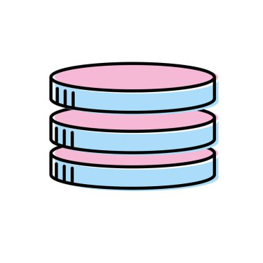 veritabanı teknolojisi sistem bilgi hizmeti vektör çizim