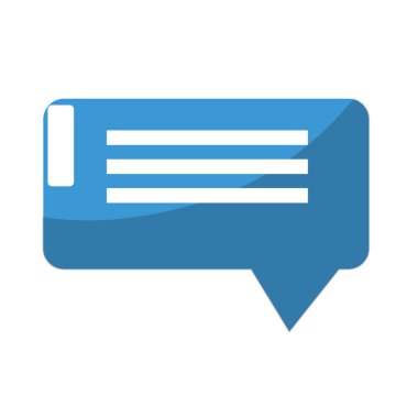 sohbet kabarcık iletişim notlar mesaj vektör çizim