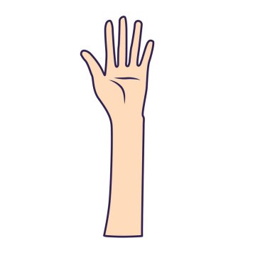 özel bir gün, vektör çizim kutluyor kadar sevimli el