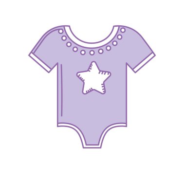 Bebek uyku vektör çizim için kullanılan giysiler