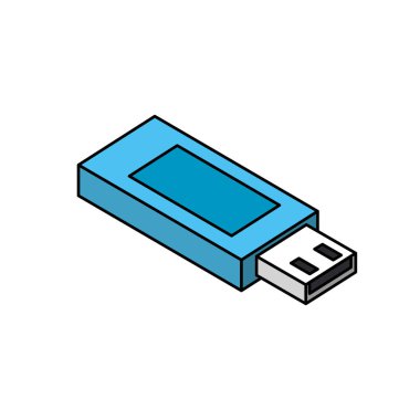 vektör çizim belgeleri kaydetmek için veri usb bellek