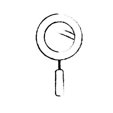 vektör çizim analiz için şekil Büyüteç aracı