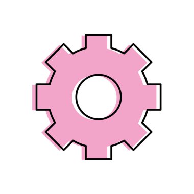 sanayi teknoloji bilgi simge vektör çizim dişli