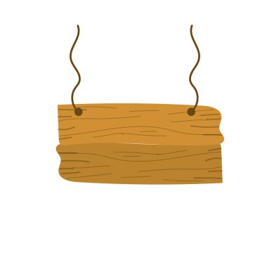 güzel retangular ahşap amblemi tasarlamak vektör